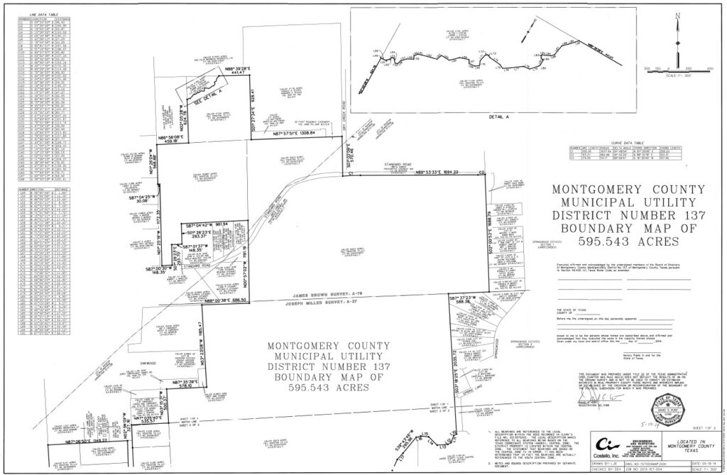 About Montgomery County Municipal Utility District No. 137